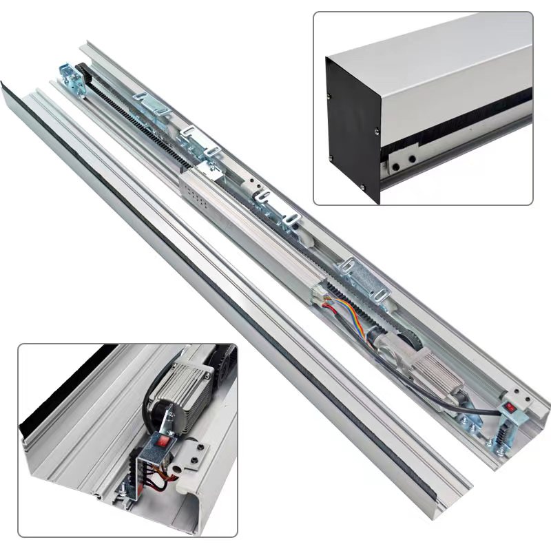 KBA Aluminium Door / Frameless Glass Sliding Door Kit with motor controller - Image 2